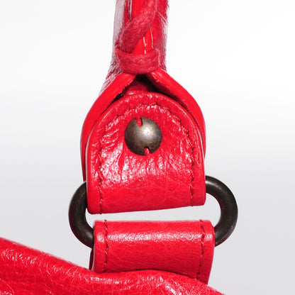 Balenciaga Agneau Classic Hardware Work Rouge Cardinal 10 of 13