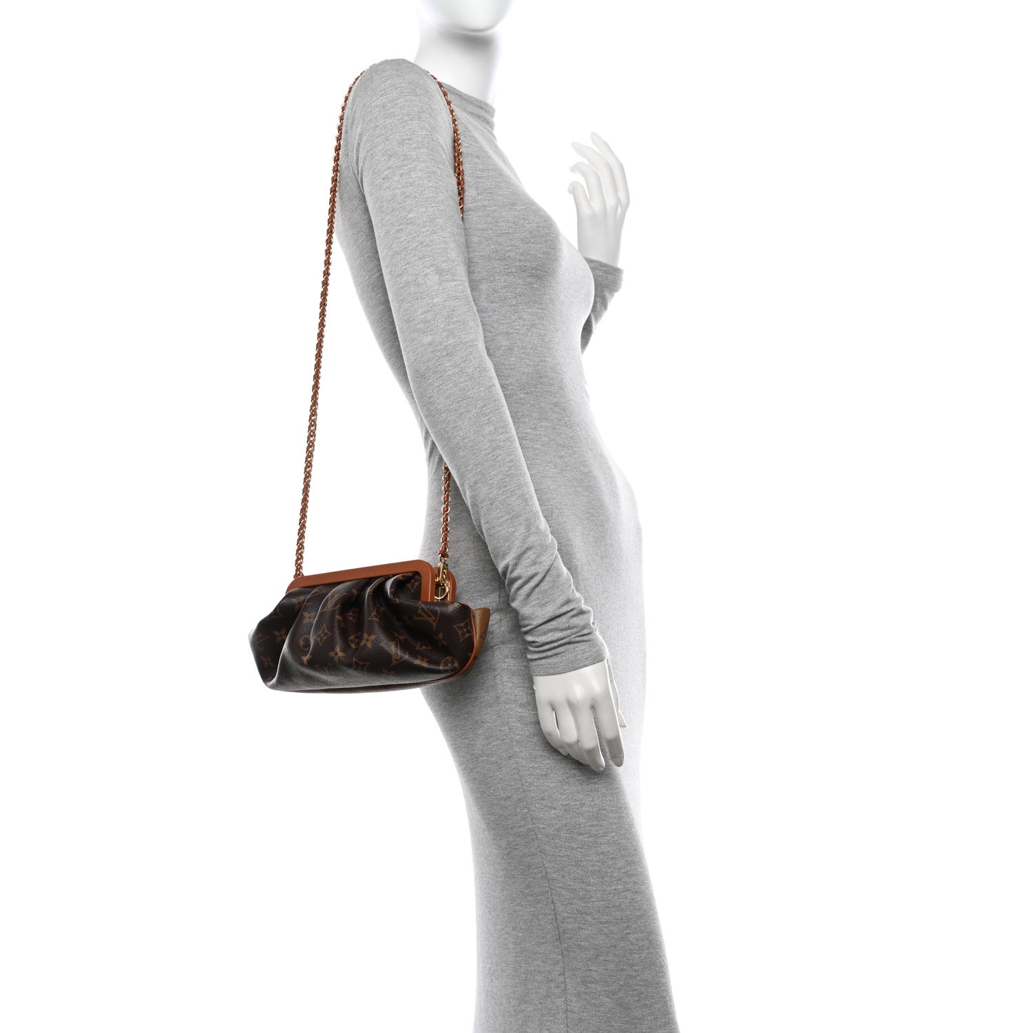Louis Vuitton Reverse Monogram Boursicot EW 2 of 10