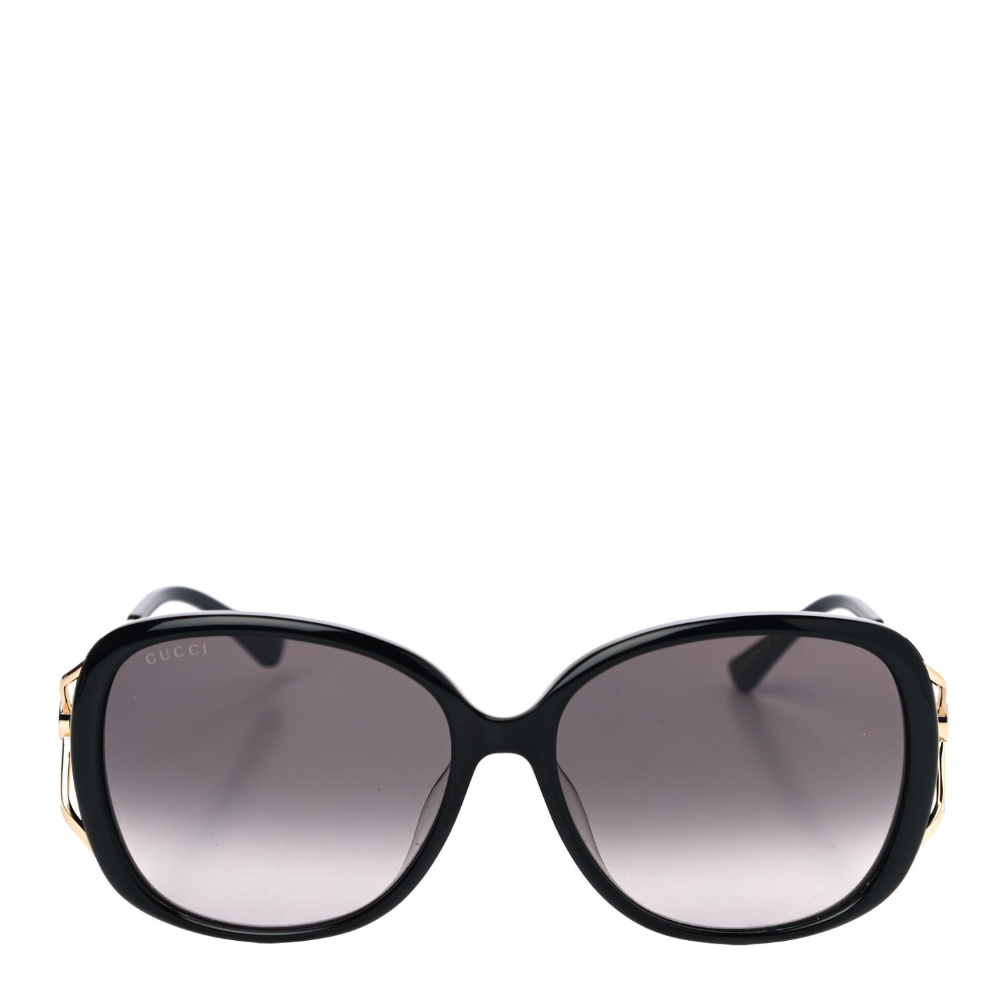 Acetate Metal Oversized Sunglasses GG0649SK Black
