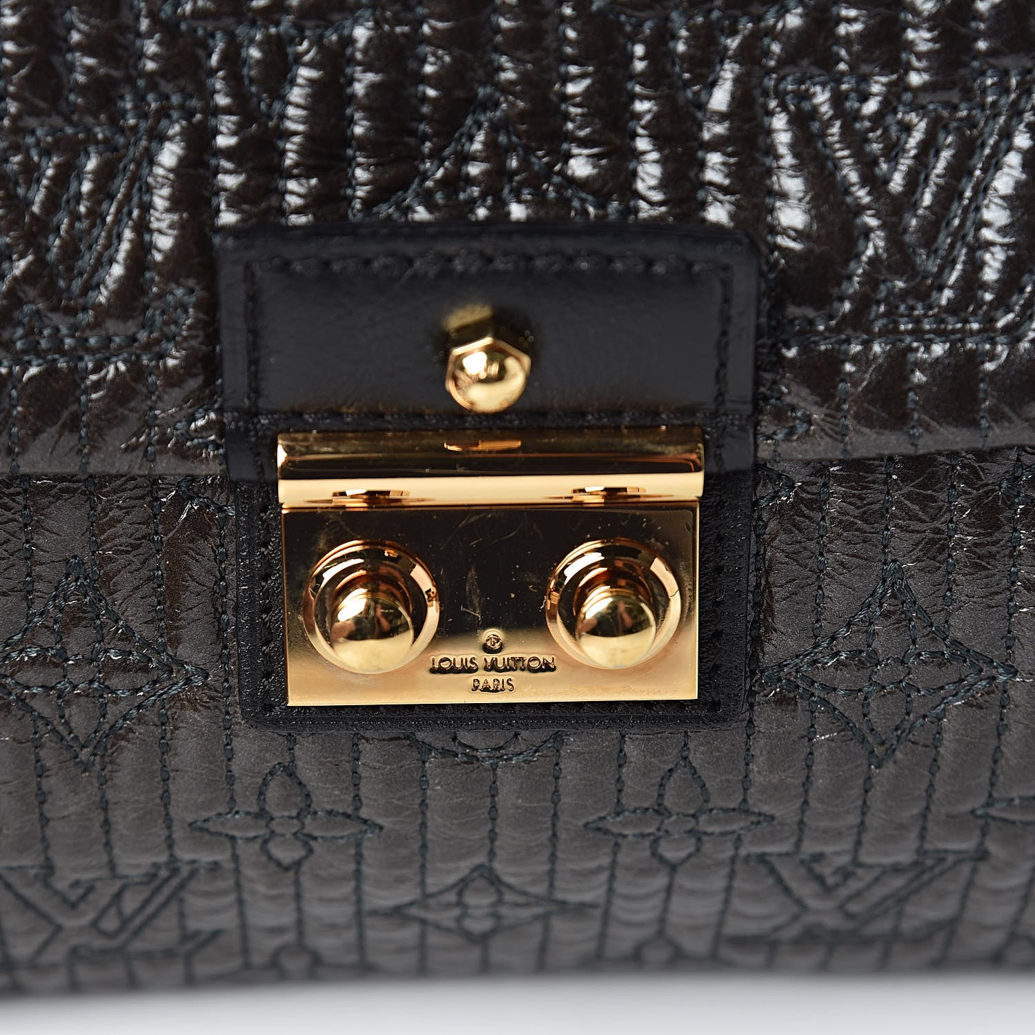 Louis Vuitton Monogram Motard Pochette Black 9 of 9