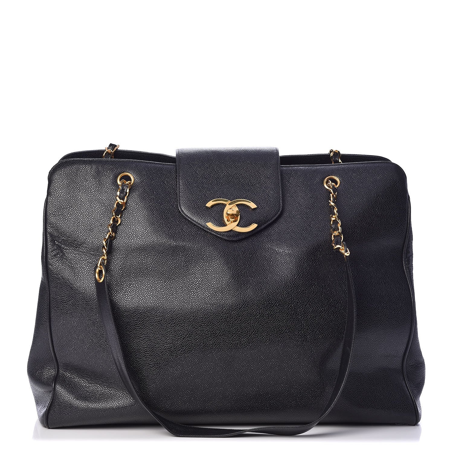 Chanel Caviar XL Weekender Bag Black 1 of 16