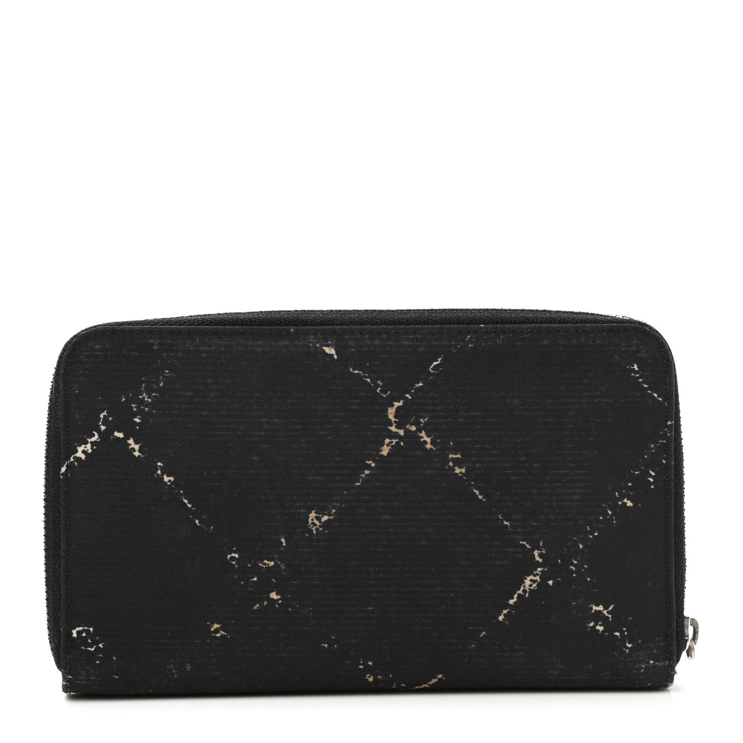 Chanel Nylon Travel Zip Wallet Black 1 of 9