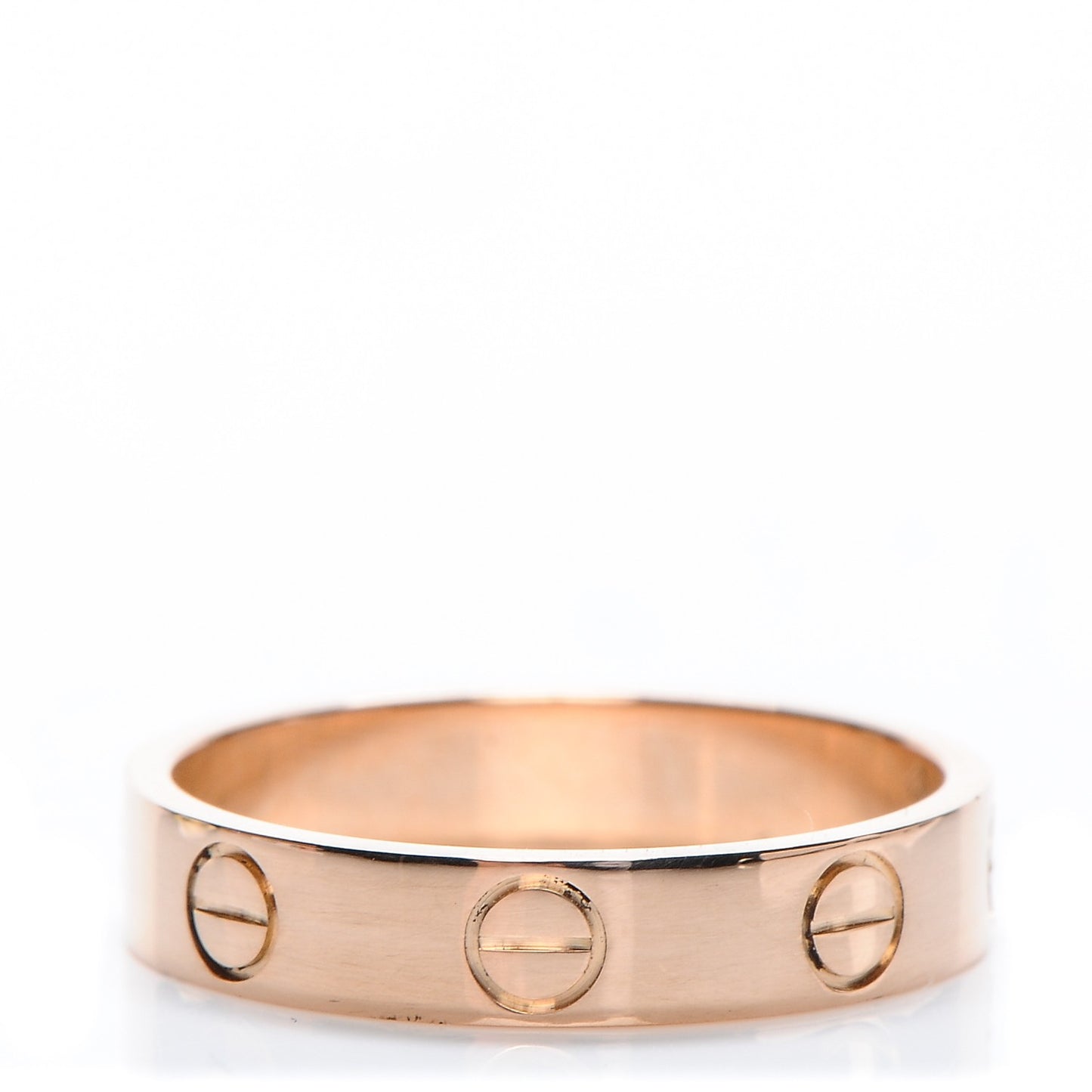 18K Pink Gold 5.5mm LOVE Ring 50 5.5