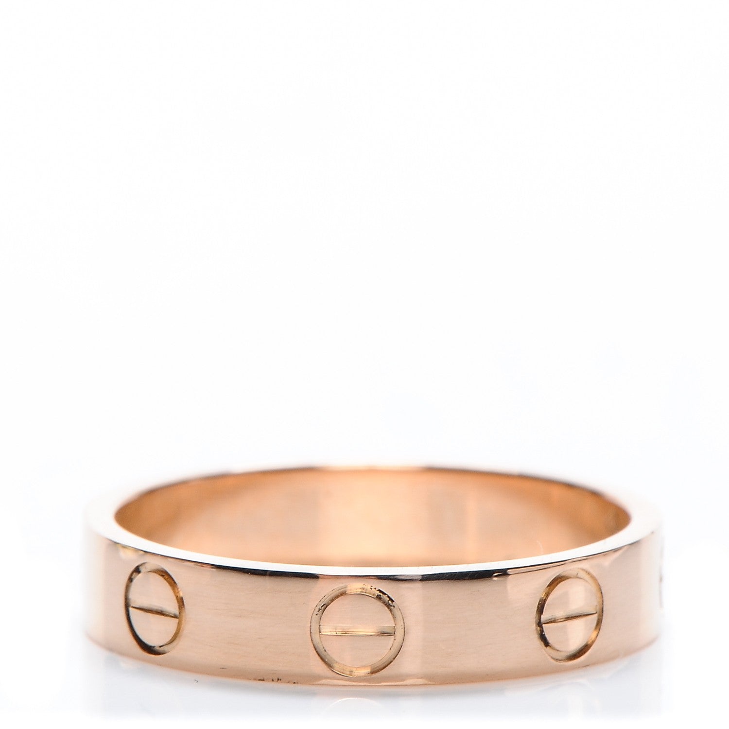 Cartier 18K Pink Gold 5.5mm LOVE Ring 50 5.5 1 of 4