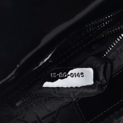 Christian Dior Patent Cannage Mini Lady Dior Black 7 of 12