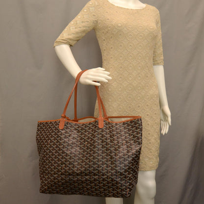 Goyard Goyardine Saint Louis GM Black Gold 2 of 6