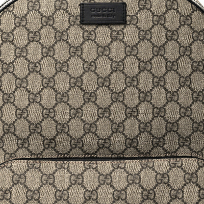 Gucci GG Supreme Monogram Medium Backpack Black 8 of 10