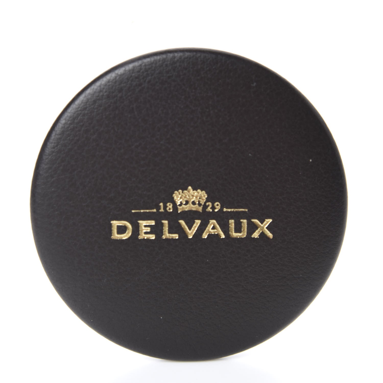 Delvaux Calfskin Mini Madame Crossbody Dark Brown White 19 of 21