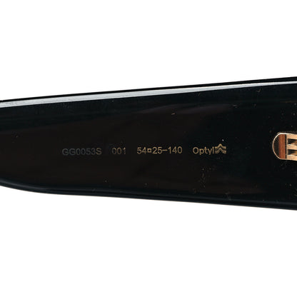 Gucci Acetate Square Frame Sunglasses GG0053S Black 7 of 8