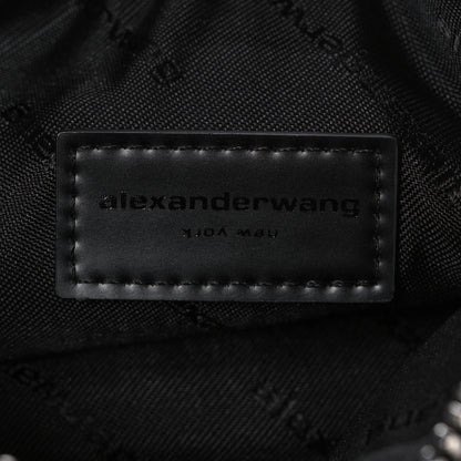 Alexander Wang Mesh Crystal Wanglock Fortune Cookie Bag Black 6 of 11