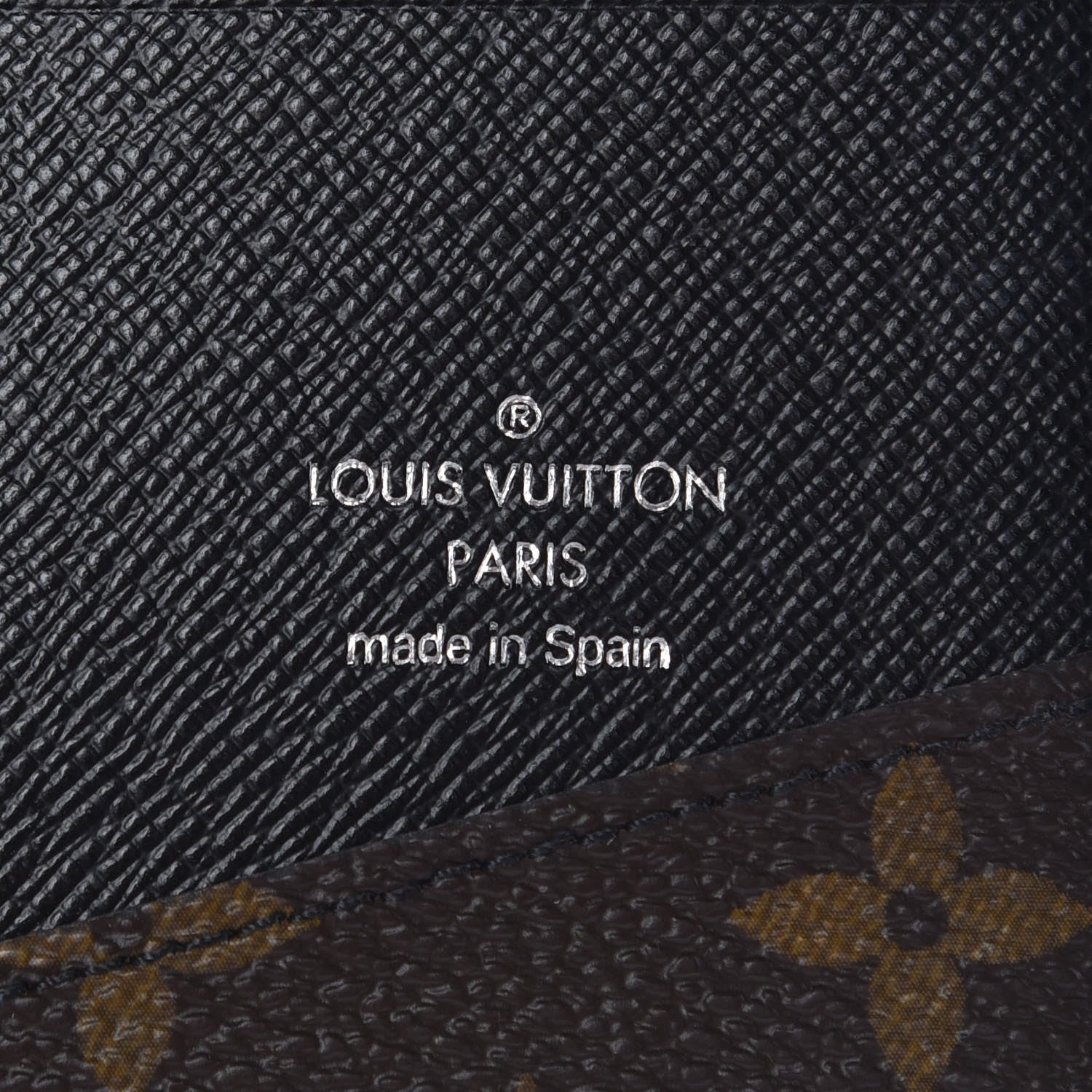 Louis Vuitton Monogram Macassar Pocket Organizer NM 6 of 7