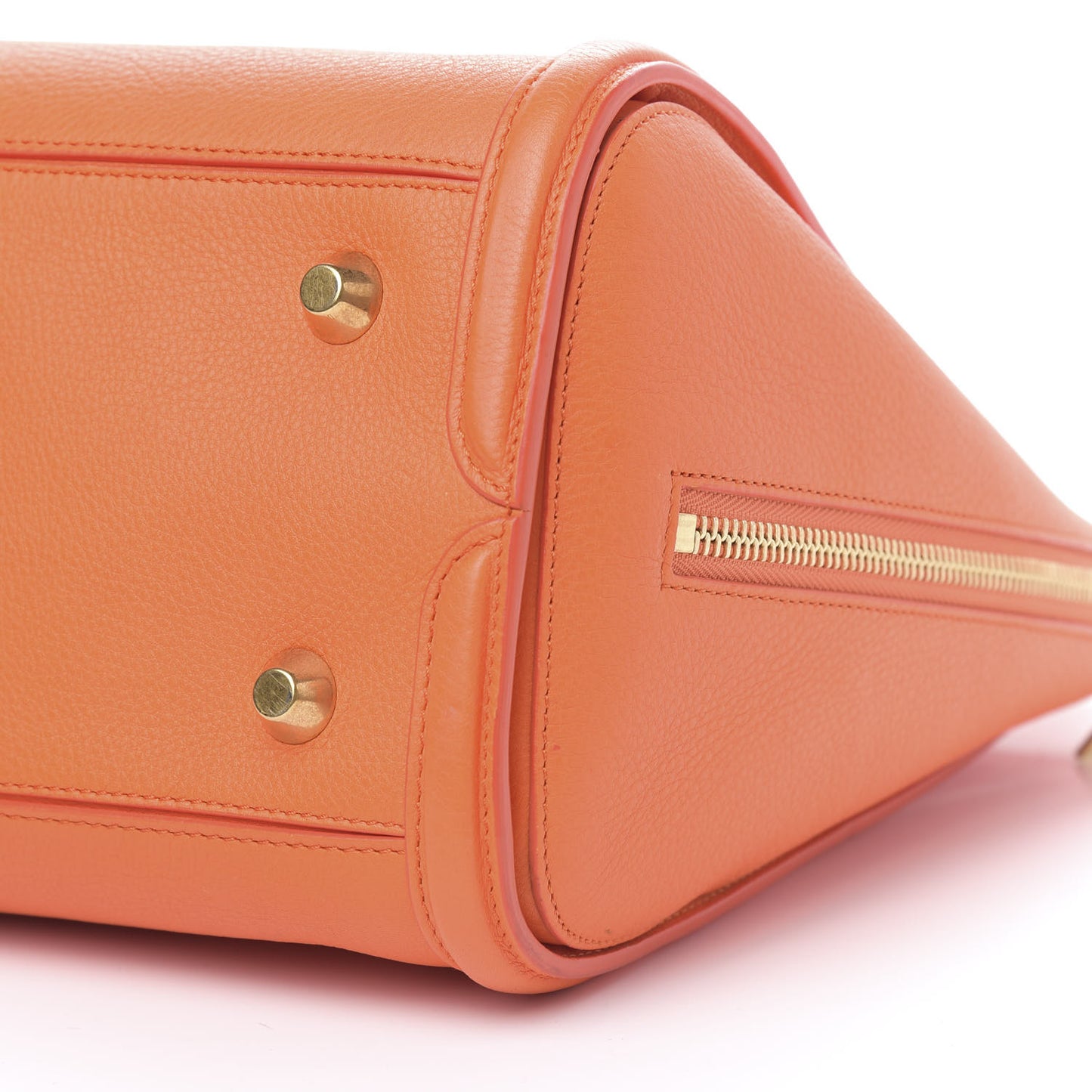 Calfskin Large Heroine Orange