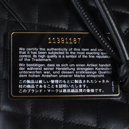 Chanel Calfskin Quilted Large Cambon Tote Black 9 of 9