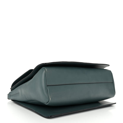 Chloe Suede Calfskin Medium Faye Shoulder Flap Bag Cloudy Blue 4 of 9