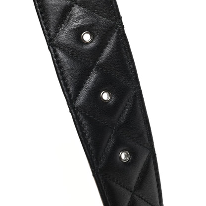 Chanel Lambskin Quilted CC Belt 100 40 Black 6 of 7