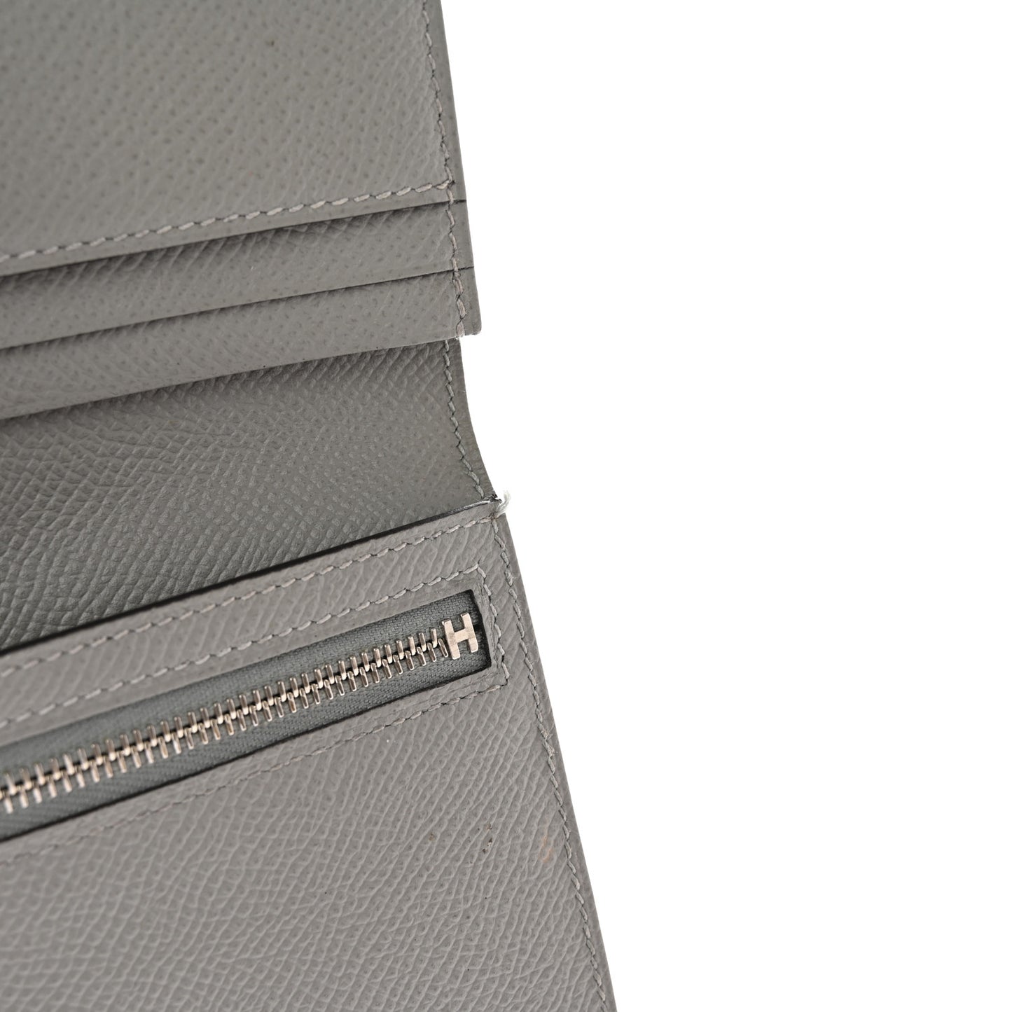 Epsom Bearn Gusset Wallet Gris Mouette