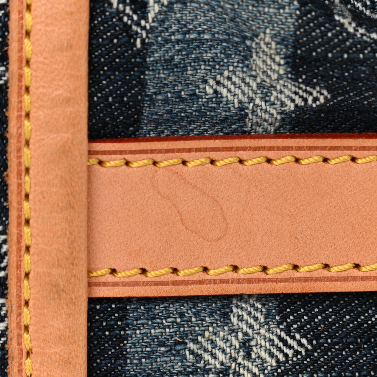 Louis Vuitton Denim Raye Porte Epaule MM 11 of 11