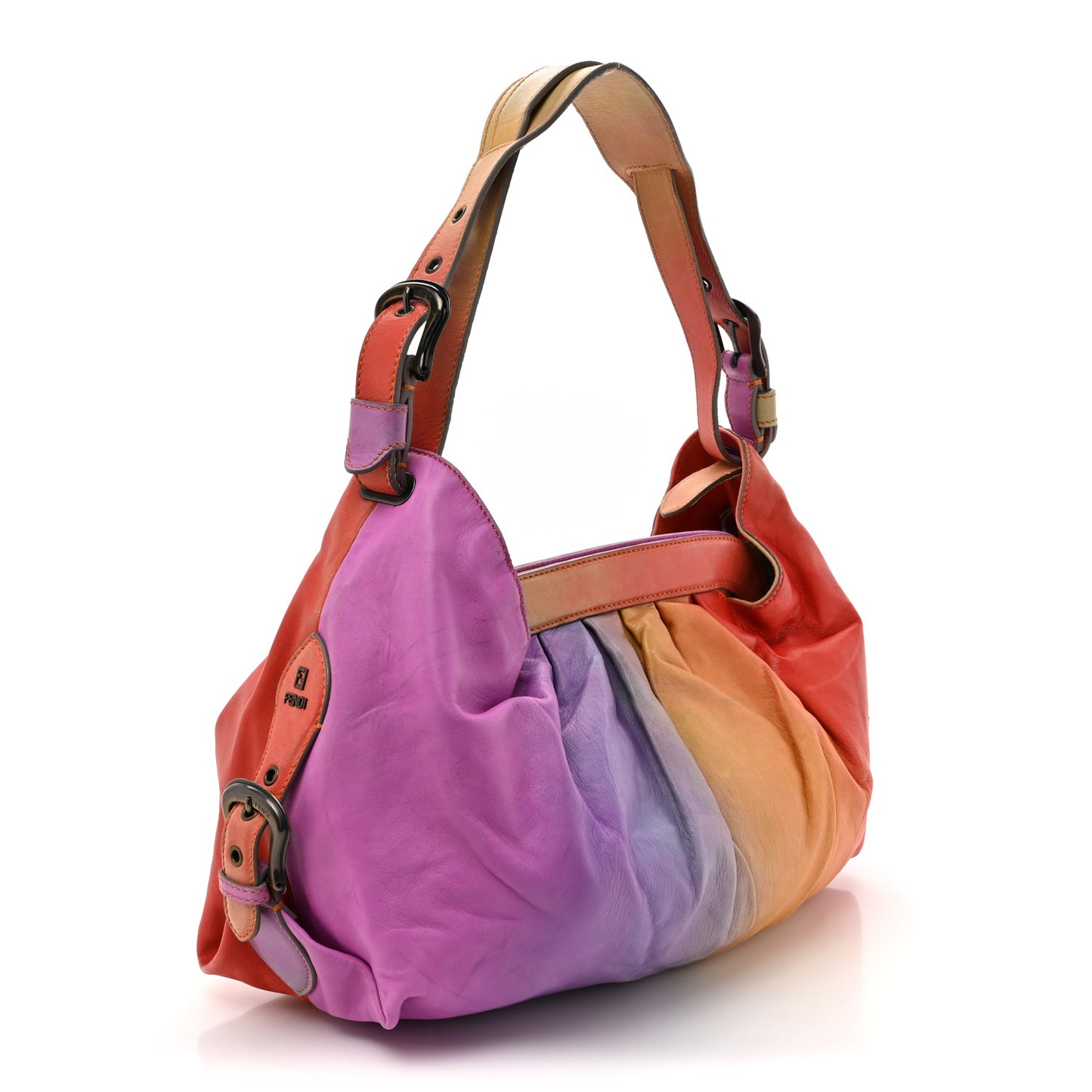 Agnello Sfumato Doctor B Hobo Bag Multicolor