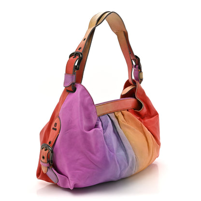 Fendi Agnello Sfumato Doctor B Hobo Bag Multicolor 3 of 15