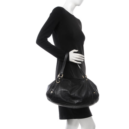 Gucci Calfskin Medium Abbey Shoulder Bag Black 2 of 9