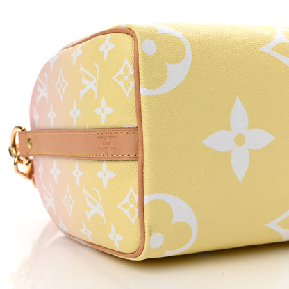 Louis Vuitton Monogram Giant By The Pool Speedy Bandouliere 25 Light Pink 8 of 9