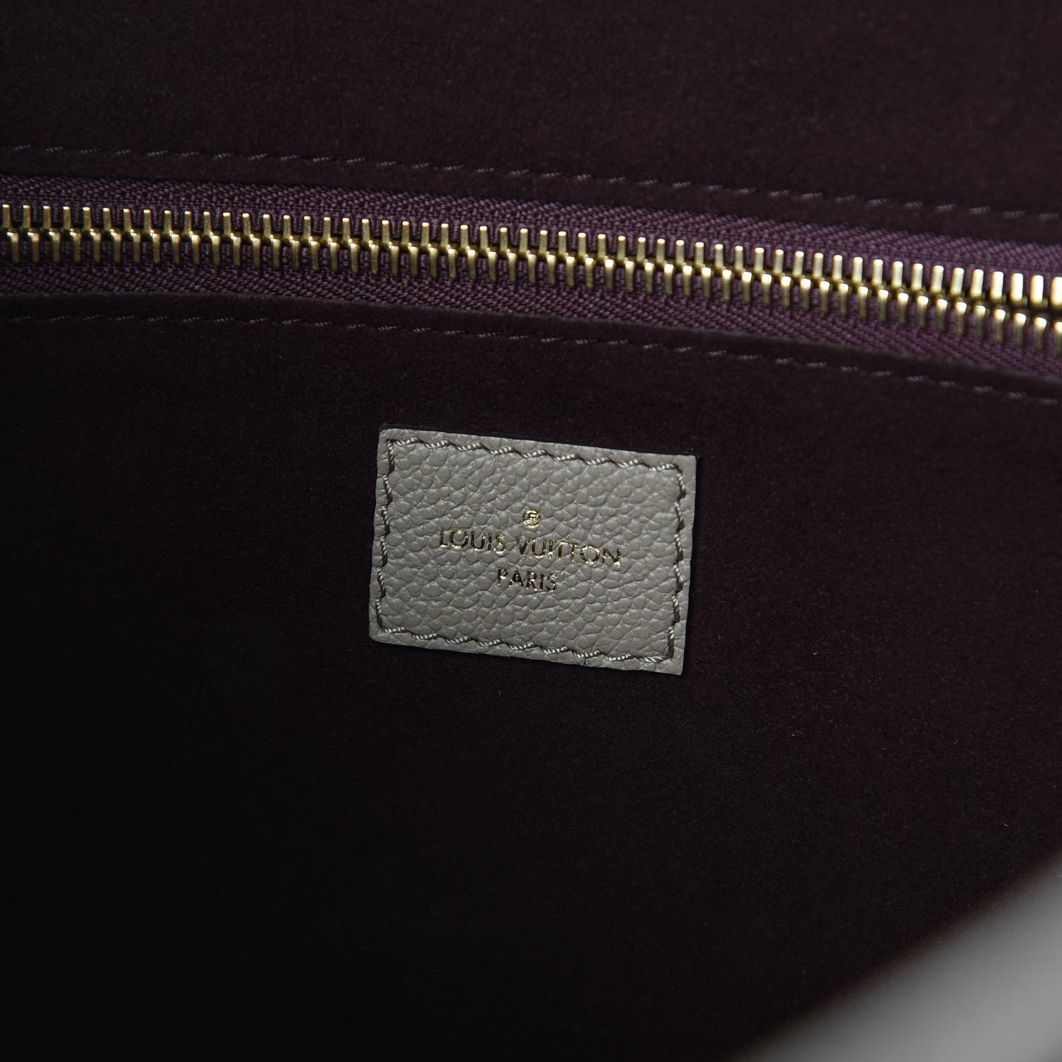 Louis Vuitton Empreinte Monogram Giant Neverfull MM Tourterelle 7 of 12