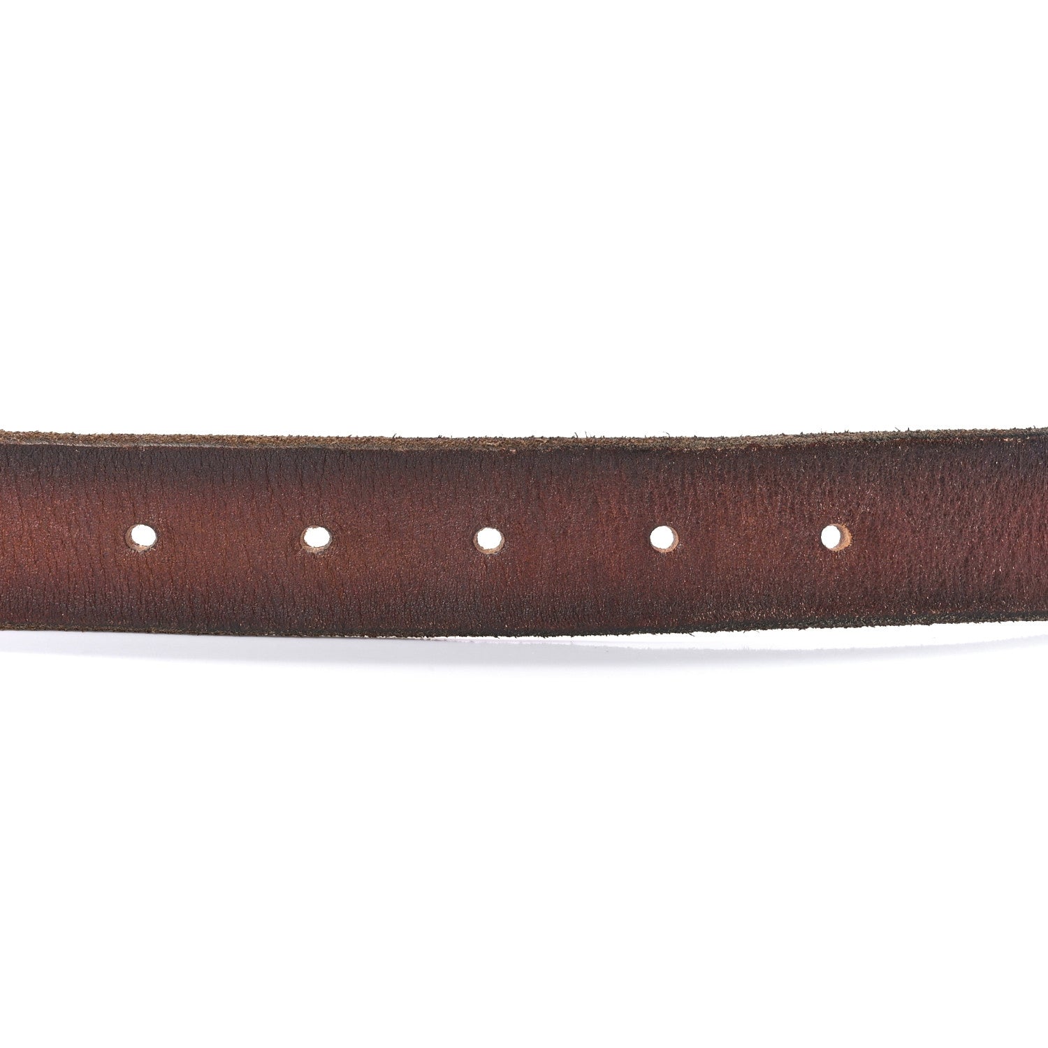 Gucci Faded Calfskin Double G 30mm Belt 80 32 Cuir 3 of 4