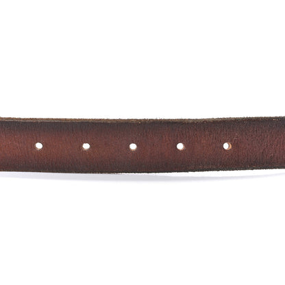 Gucci Faded Calfskin Double G 30mm Belt 80 32 Cuir 3 of 4