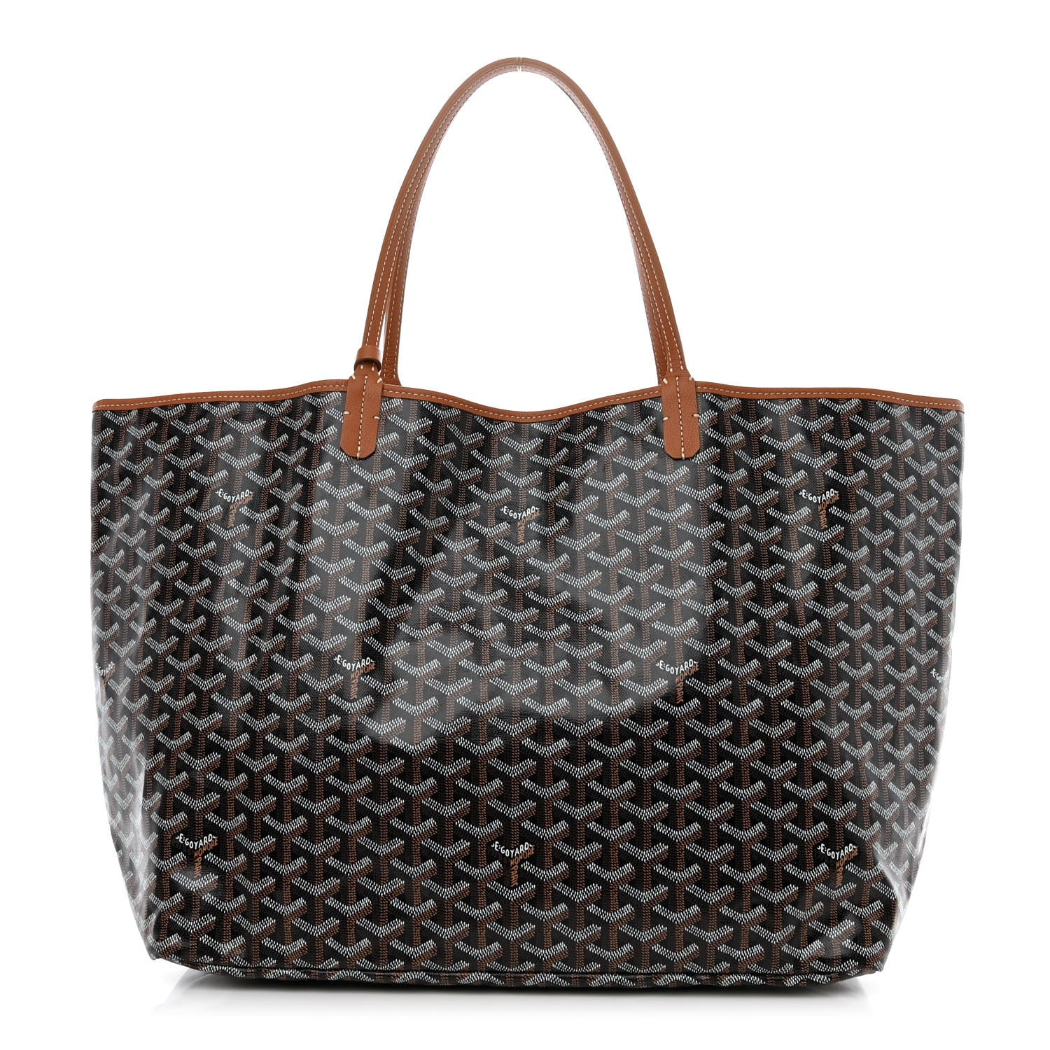 Goyard Goyardine Saint Louis GM Black Gold 3 of 12