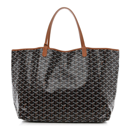 Goyard Goyardine Saint Louis GM Black Gold 3 of 12