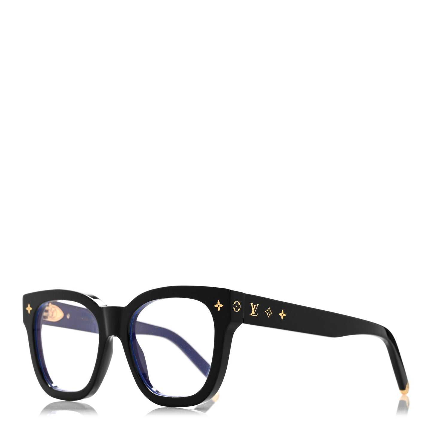 Acetate My Monogram Anti-Blue Light Sunglasses Z1633W Black