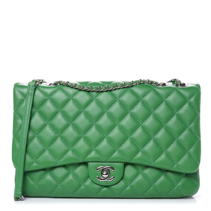 Chanel Calfskin Quilted Tender Touch Flap Bag Green 1 of 10