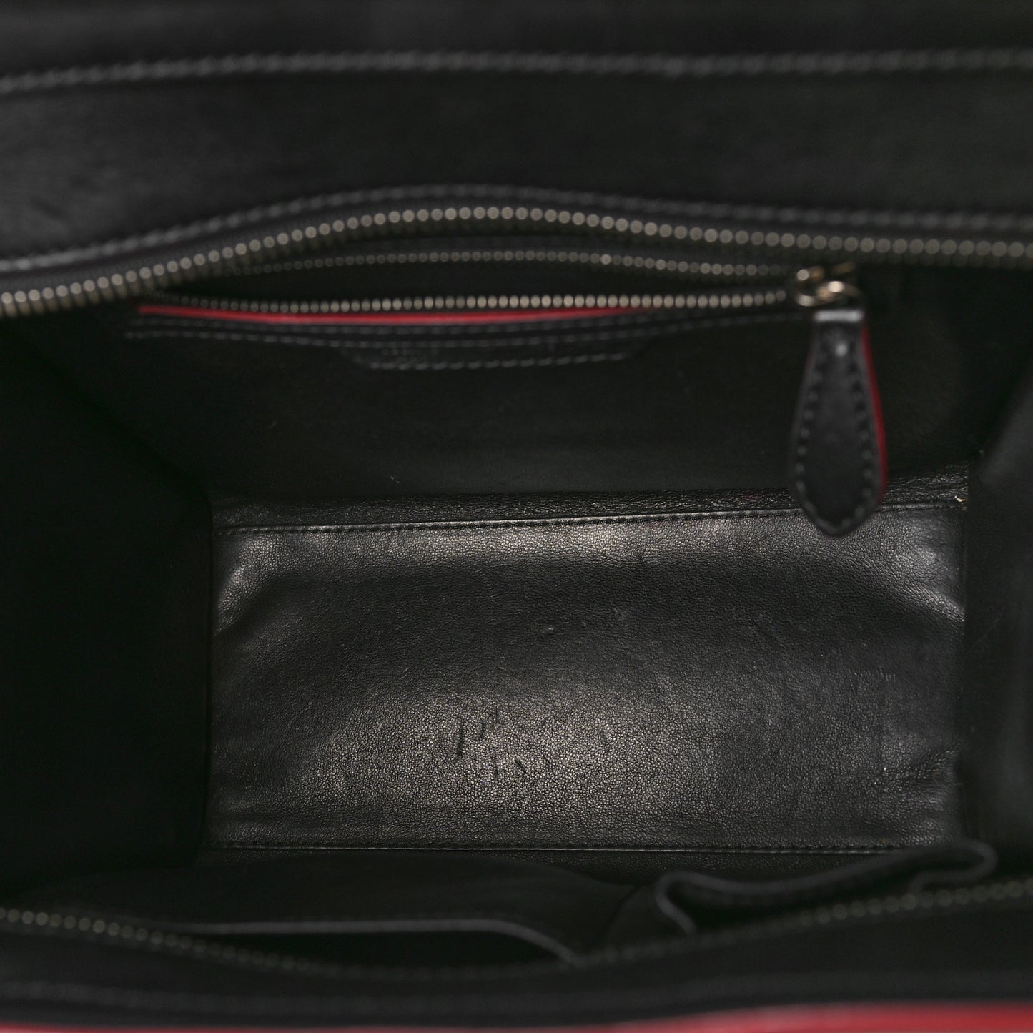 Smooth Calfskin Micro Luggage Black