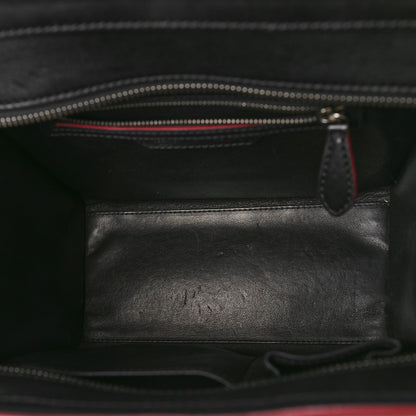 Celine Smooth Calfskin Micro Luggage Black 5 of 8
