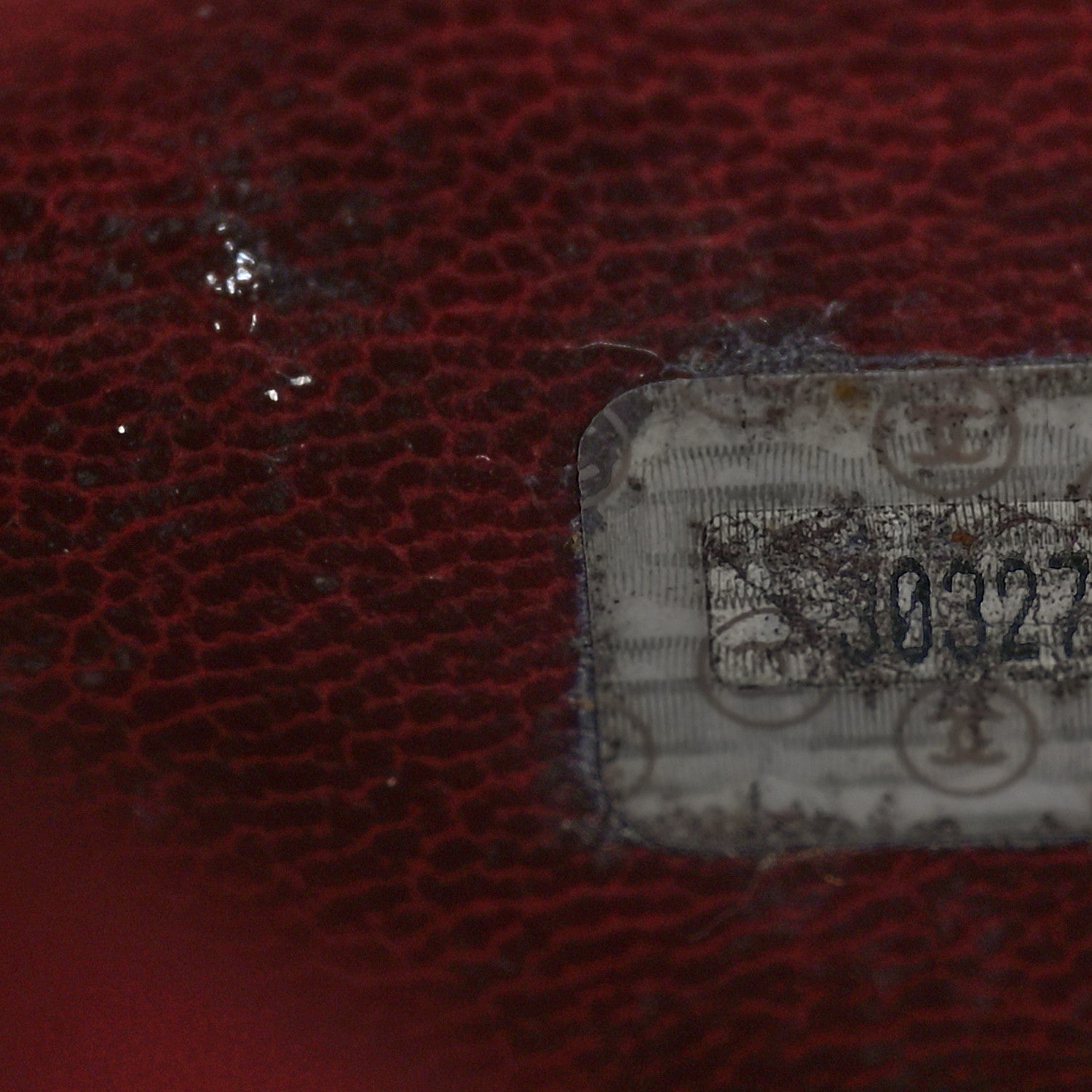 Chanel Calfskin Flap Shoulder Bag Burgundy 9 of 12