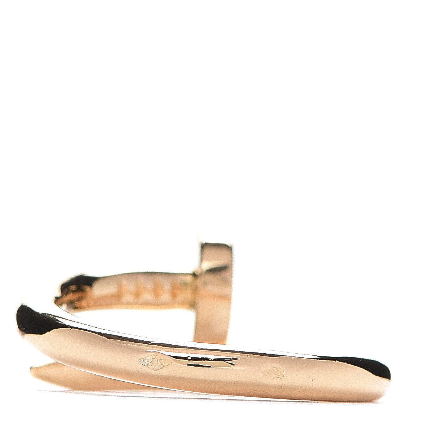 Cartier 18K Yellow Gold Juste Un Clou Ring 53 6.25 2 of 3