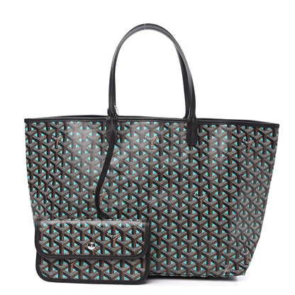 Goyard Goyardine Saint Louis Claire Voie PM Black Blue 1 of 8