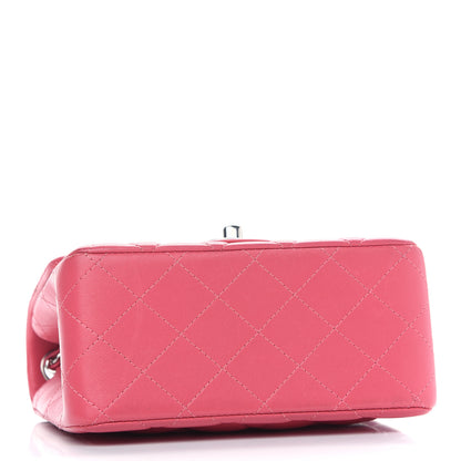 Chanel Lambskin Quilted Mini Square Flap Pink 4 of 10