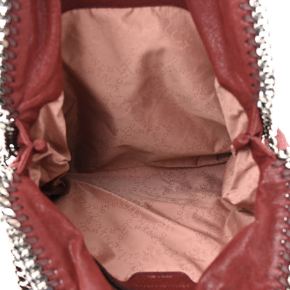 Stella McCartney Shaggy Deer Falabella Fold Over Tote Wine 5 of 9