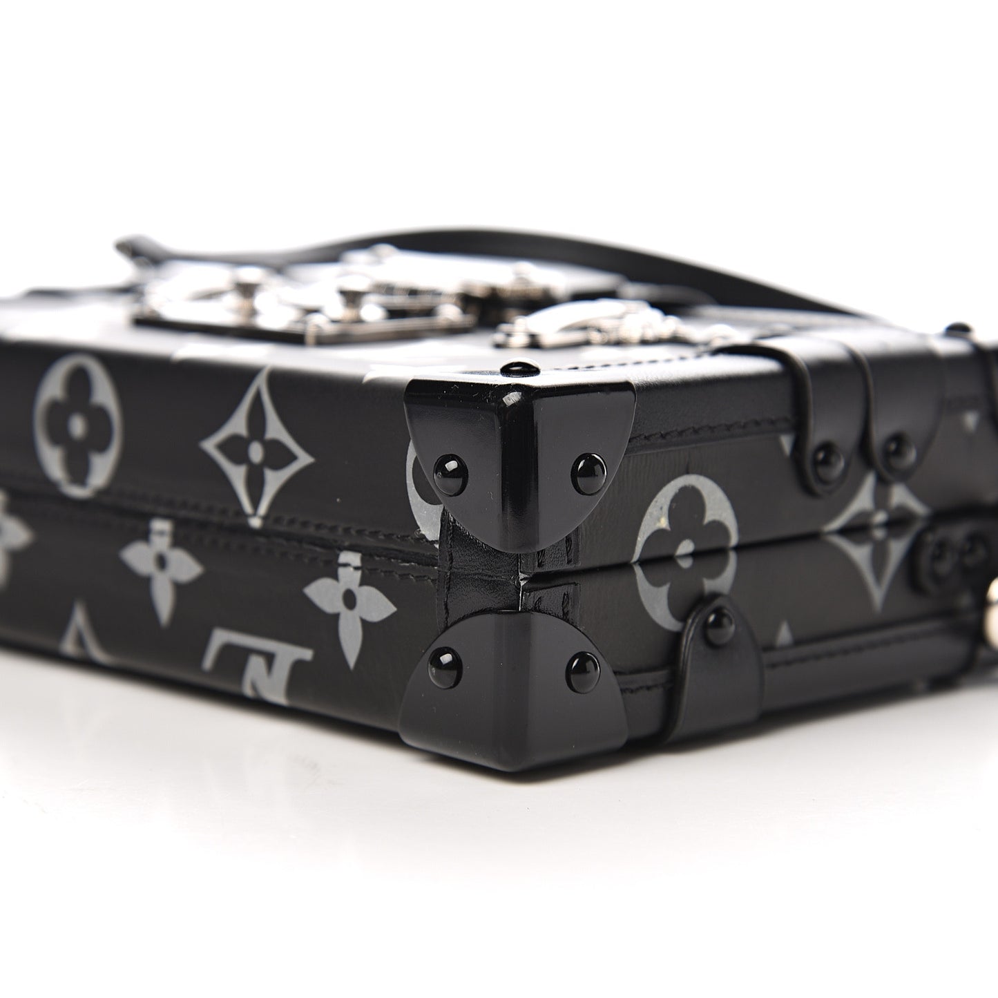 Reflective Petite Malle Black