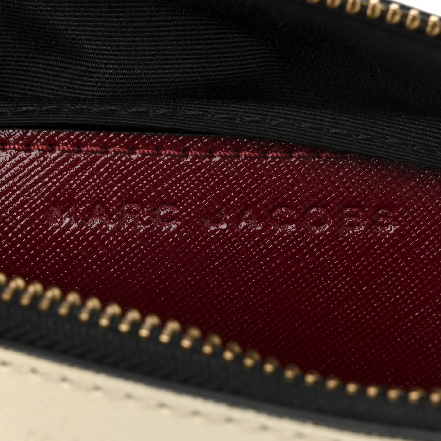 Saffiano Small Snapshot Camera Bag Red Multicolor
