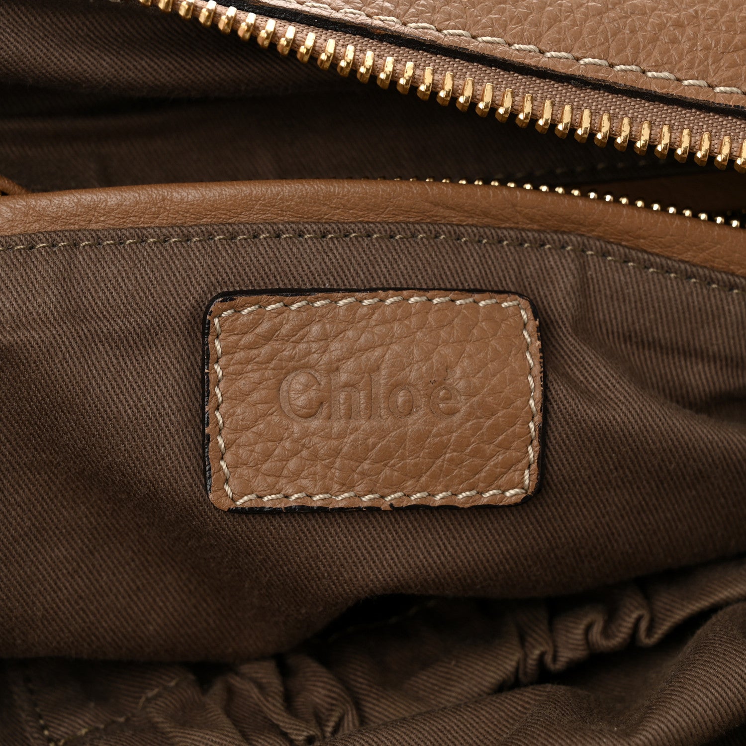 Chloe Calfskin Large Marcie Hobo Nut 6 of 10