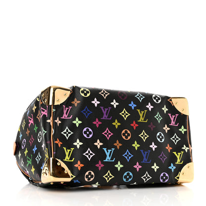 Louis Vuitton Monogram Multicolor Speedy 30 Black 4 of 9