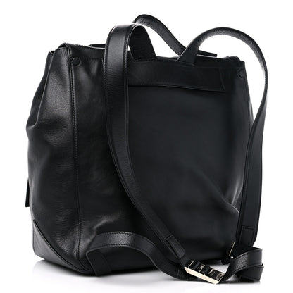 Proenza Schouler Calfskin Large PS Courier Backpack Black 2 of 18