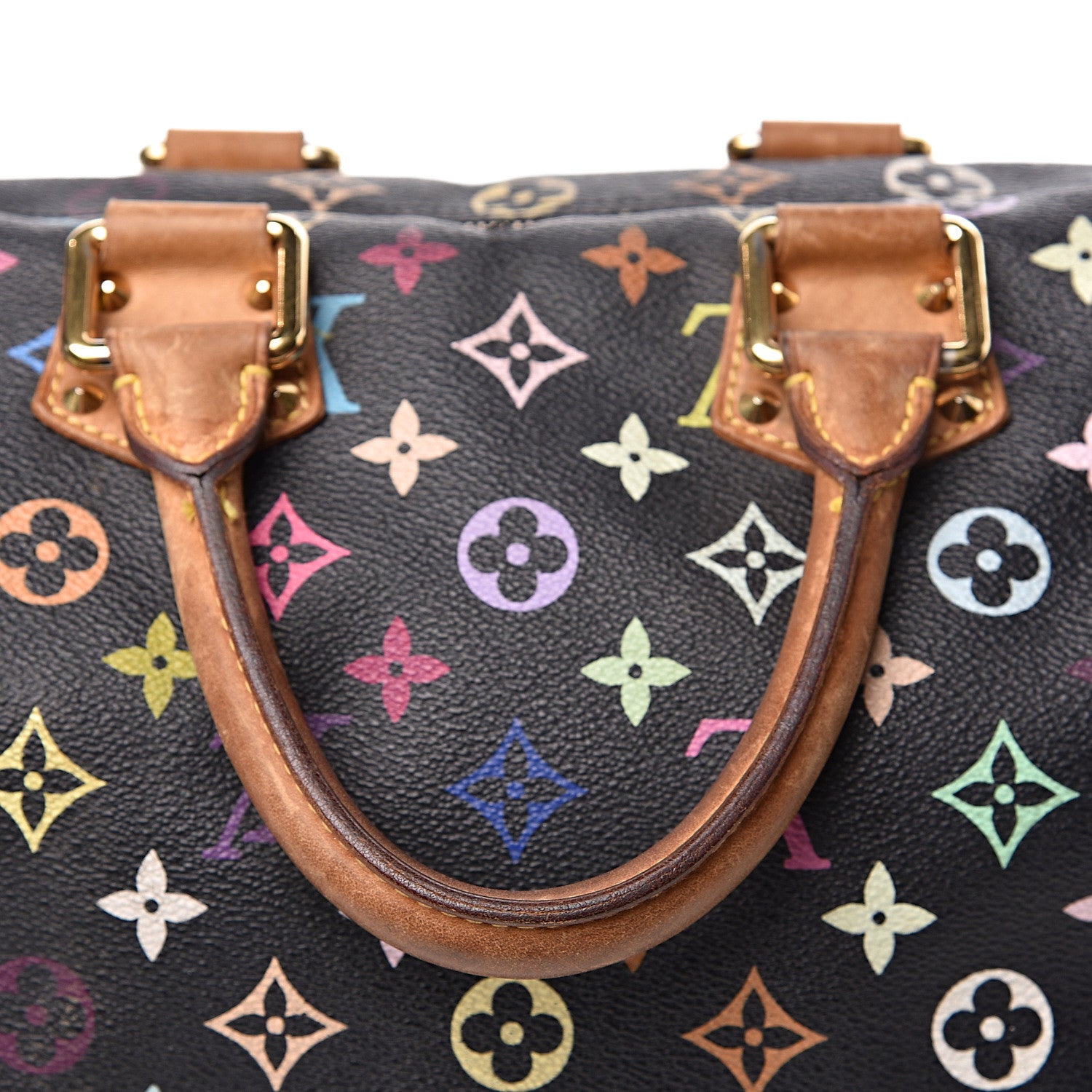 Louis Vuitton Monogram Multicolor Speedy 30 Black 11 of 18