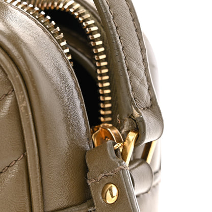 Saint Laurent Calfskin Matelasse Monogram Lou Camera Bag Military Olive 12 of 14