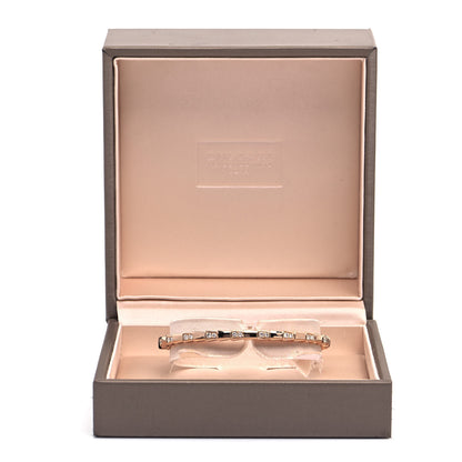 Bulgari 18K Rose Gold Diamond Serpenti Viper Bangle Bracelet M 5 of 5
