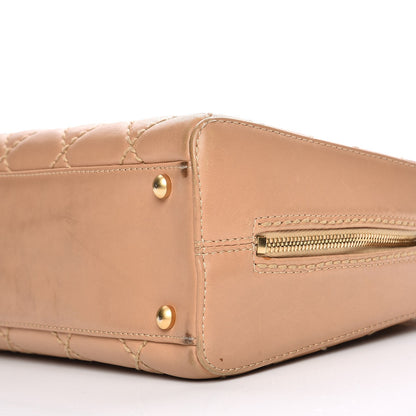 Chanel Lambskin Surpique Shoulder Bag Beige 14 of 21