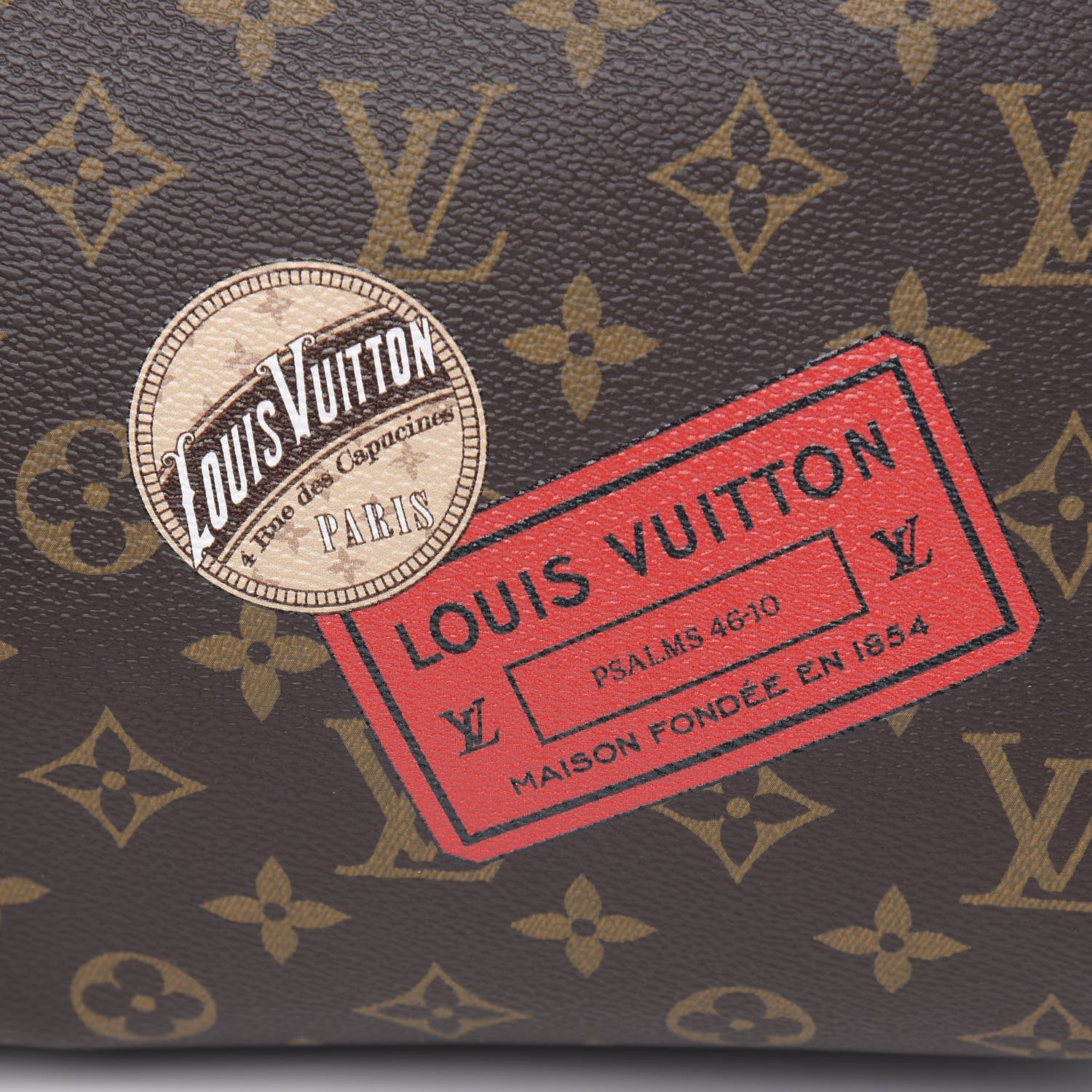Louis Vuitton Monogram My World Tour Speedy Bandouliere 30 Black 10 of 11