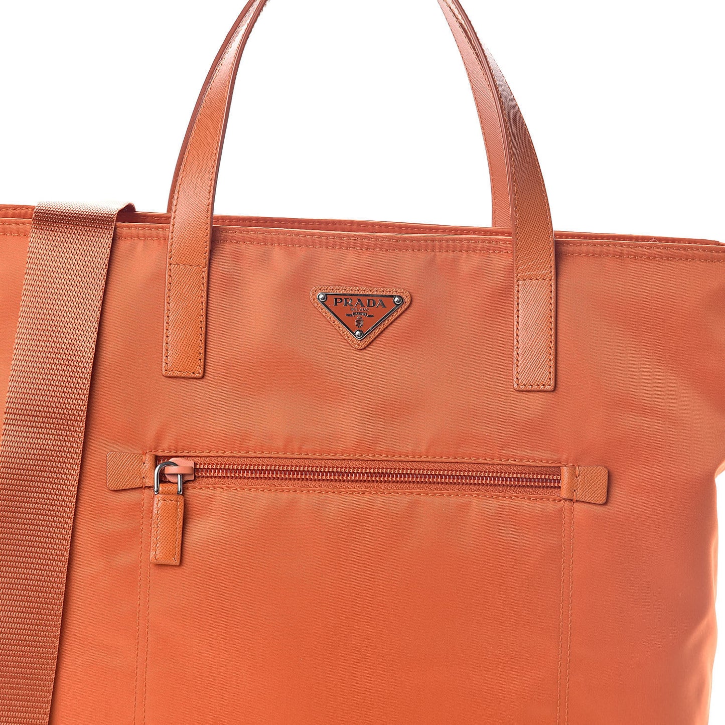Tessuto Nylon Tote Papaya